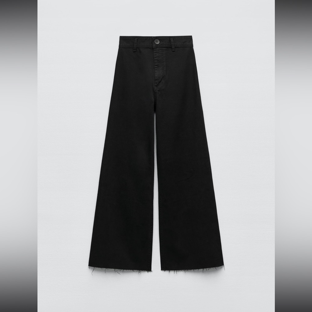 Zara Marine Straight Jeans / Pants - Black